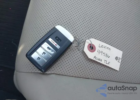 2017 Acura Tlx Technology Package z USA, uszkodzony, nr VIN 19UUB1F55HA005920